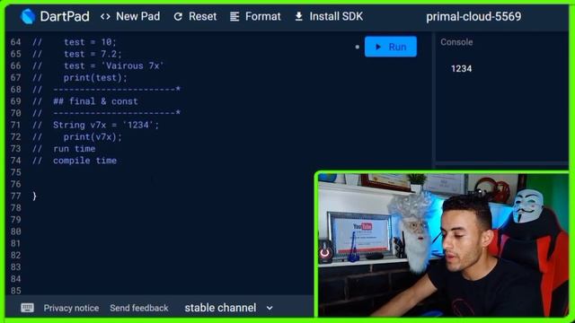 كورس فلاتر ودارت احترافي بالعربي - Flutter & Dart Course [Arabic] Final, Const & Run, CompileTime смотреть онлайн