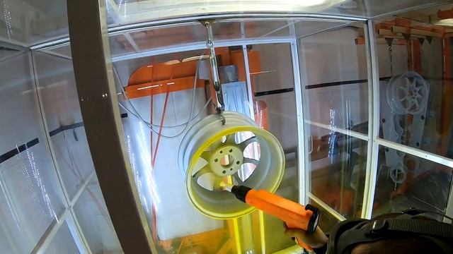 Порошковая покраска дисков для зимней жули #dedhomies смотреть онлайн