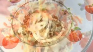 Салаты с растительным маслом на день рождения!