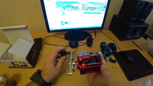Обзор мультипликаторной катушки с Aliexpress YUMOSHI ACK600-30D и флюрокарбон INVISIBLE SPOT.