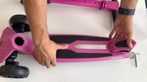Детский самокат kick n roll Lamborghini распаковка unboxing