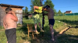 Монтаж свай своими руками | монтаж свай при помощи сваекрута | как монтировать сваи