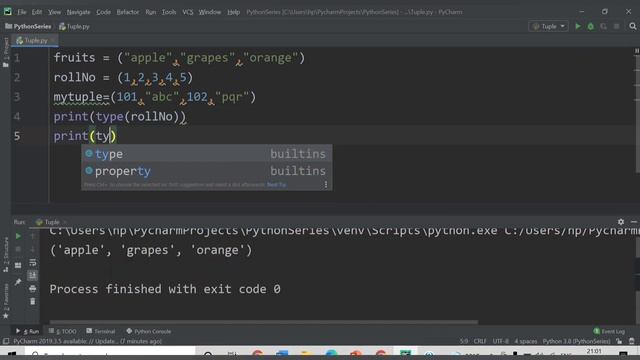 Python Tuples | Python Tuple Tutorial With Example | Len and Type Function