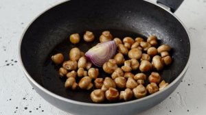 Орзо с грибами