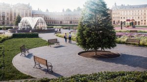 (Рыбинск-40) ЦВЕТЫ ДЛЯ ДИМИТРОВСКОГО ПАРКА