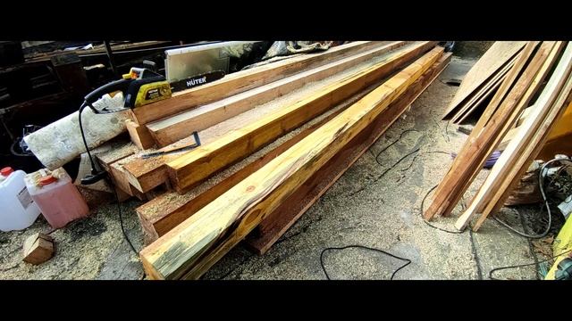 рубанок на помощь плоскостям бруса, или как я вывожу поверхность бруса перед монтажом смотреть онлайн