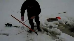 торпеда для протяжки сетей подо льдом с радиомаяком 2 часть