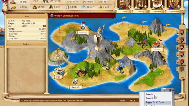 Ikariam Game Play Episode 1 смотреть онлайн