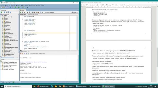Curso de Oracle: Disparador de inserción a nivel de sentencia смотреть онлайн