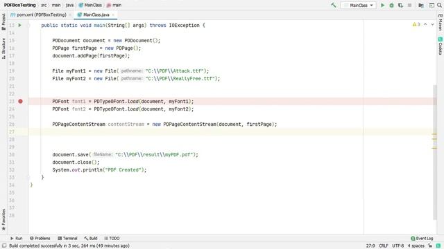 Pdfbox Set Font, Pdfbox set font size, PDFBox custom font, Add font to Pdfbox смотреть онлайн