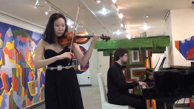 А. Шор - Flight of a falcon - Меруэрт Карменова(скрипка), Иван Соколов (ф- но) смотреть онлайн