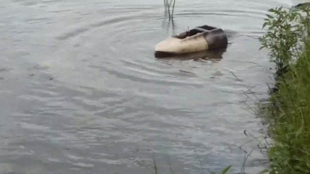 Самодельный кораблик для рыбалки.