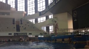hidive.ru прыжки в воду. тренировка на воде. 1 метр трамплин