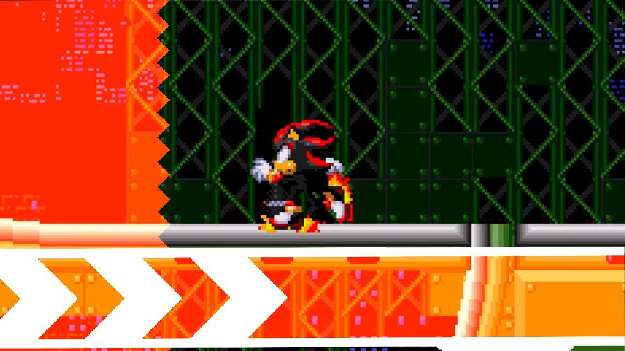Shadow the Hedgehog in Sonic the Hedgehog | Sonic Hacks ⚡ Gameplay смотреть онлайн