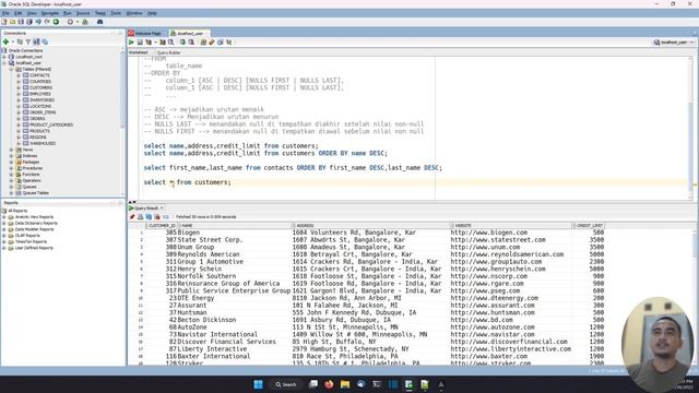 ORACLE DATABASE TUTORIAL #04 ORDER BY