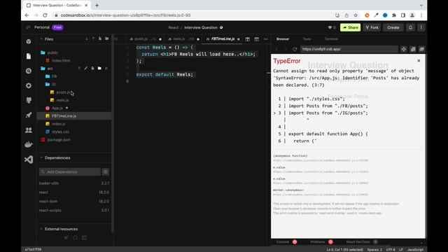 React Interview Question | Components as objects| Interview Questions