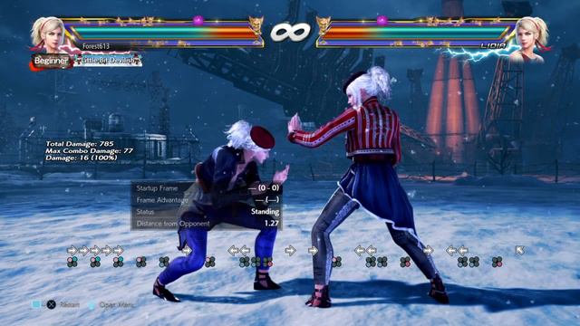 Lidia Poking Mids b+3,4 or b+3,1 Strings m,h or m,m 17f Version 5 Tekken 7 20230224073623 смотреть онлайн