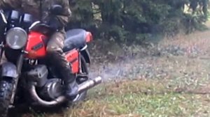 Покатушки на ИЖах/ЖЕСТКО ЗАСТРЯЛ В ГРЯЗИ.