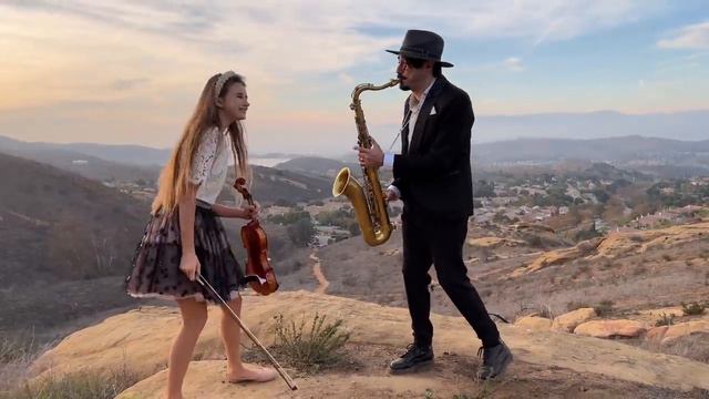 Viva La Vida / Coldplay / Karolina Protsenko & Daniele Vitale Sax Violin