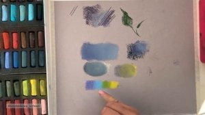 HOW TO APPLY AND MIX SOFT PASTEL. Урок для Начинающих - Техники Нанесения Сухой Пастели