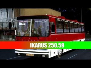 Ikarus 250.59 рейс на карте Большая деревня - OMSI2