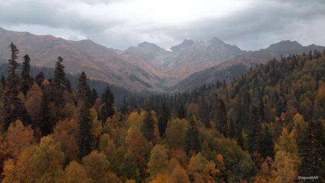 Абхазия 4к. Страна души. Аэросъемка.