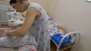 Мое первое ПЕЛЕНАНИЕ в роддоме мамочкой!