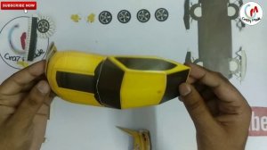 Transformers Bumblebee Car Papercraft || Easy DIY Bumblebee Car Paper Model || Transformers at home