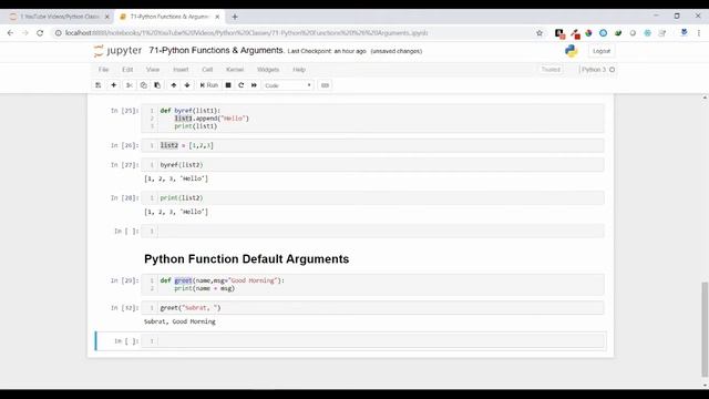 75-Python Functions - Default Argument