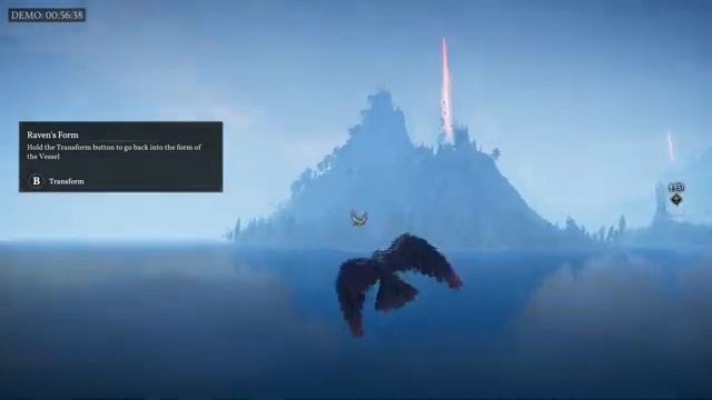 Ravenbound - Полёт ворона по карте смотреть онлайн