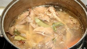Холодец из домашней курицы