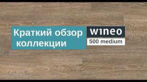 Краткий обзор коллекции wineo 500 medium