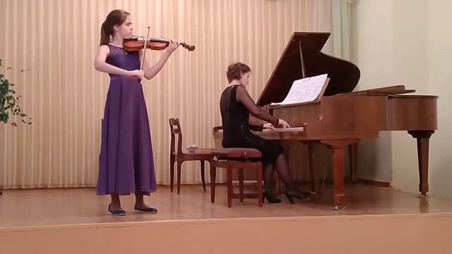 Гендель Анданте и Аллегро исполняет Харитонова Дарья6 клг Самара ДМШ 402.2020