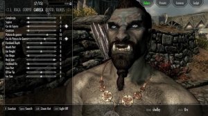 Skyrim mod: race menu