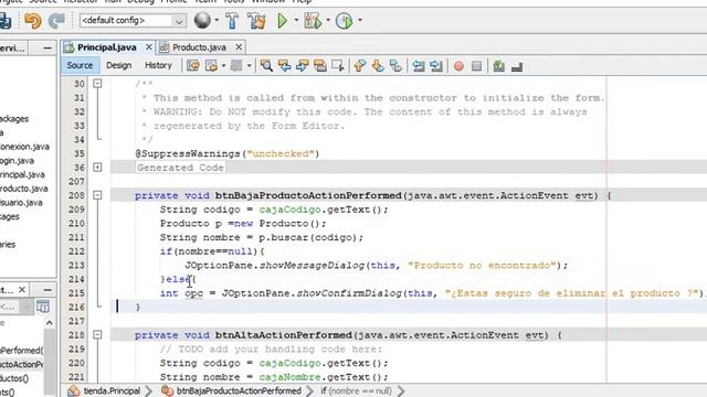 Tutorial 37 Java: P5 Eliminar Productos смотреть онлайн