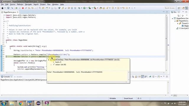 How to replace the values in the text with new values? | Java Regex | Regex in java смотреть онлайн