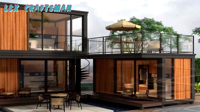 Дом из морского контейнера|Container House|Как сделать дом из морского контейнера