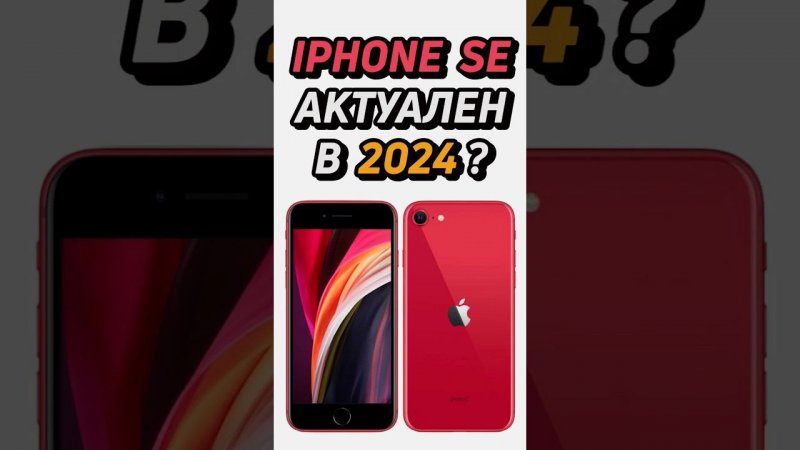 iphone se актуален в 2024 году? #shorts #iphone #айфон