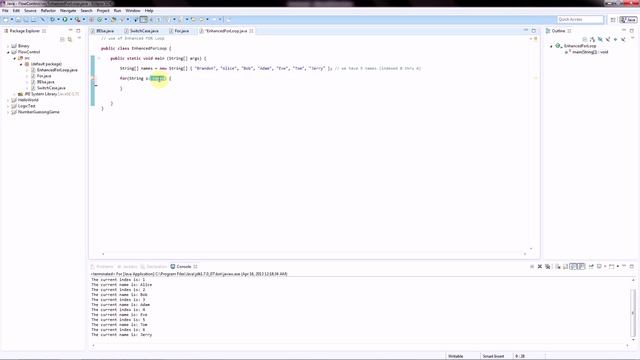 Java: Flow Control смотреть онлайн