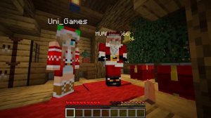 ? Майнкрафт но Семья ДЕДА МОРОЗА!