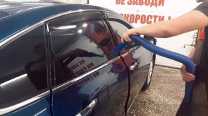 Зима время турбосушки на Автомойке №1 в Кирове