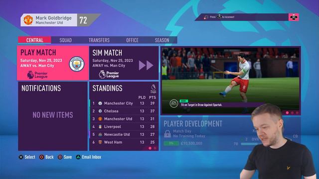 FIFA 20 MANCHESTER UNITED CAREER MODE! GOLDBRIDGE Episode 69 смотреть онлайн