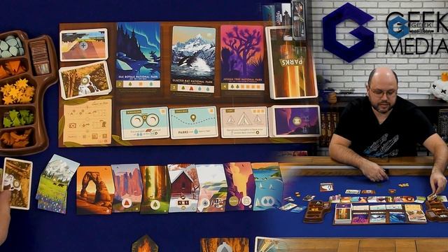 ПАРКИ - ОБЗОР настольной игры Parks и дополнения Nightfall от Geek Media смотреть онлайн