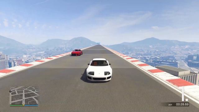 GTA 5: Jester RR vs Jester Classic - Race смотреть онлайн