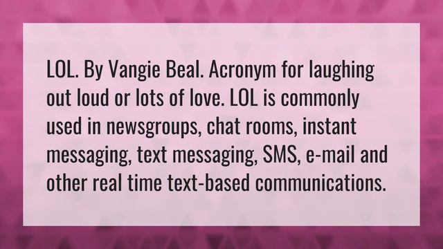 What does LOL mean from a girl? смотреть онлайн