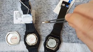 W-201,  F-201W, ЗАМЕНА ЭЛЕМЕНТА ПИТАНИЯ.  CASIO/HOW TO REPLACE THE BATTERY IN CASIO