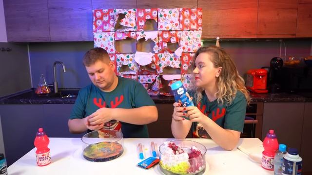 Адвент-Календарь СЛАЙМ ЧЕЛЛЕННДЖ ? Лизун из случайных ингредиентов!