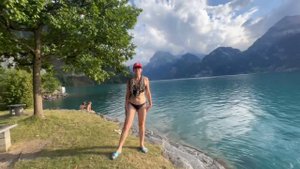 Switzerland! 🇨🇭 The Alps! Sisicon! / На пляже! Фирвальдштетское озеро! 04.07.2024