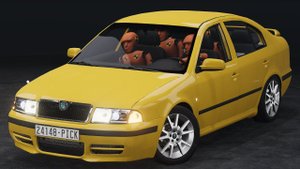 Skoda Octavia 1U: необычный краш-тест с манекенами в BeamNG.drive