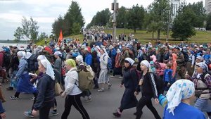 Великорецкий крестный ход 2016. Выход из Кирова.